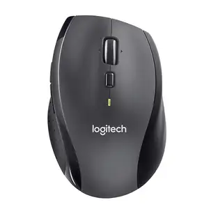 Logitech M705 Mouse Nirkabel 3 Tahun Masa Pakai Baterai USB Receiver Tikus Abu-abu Aksesoris Komputer
