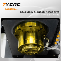 Centre d'usinage vertical CNC haute performance VMC855, commande GSK, 3 axes