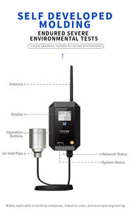 <span class=keywords><strong>Monitor</strong></span> de Qualidade do Ar Interno IP67 com Display HD em Tempo Real, Sensor Transmissor de Dióxido de Carbono (<span class=keywords><strong>CO2</strong></span>) de 19000mAh com LoRa/4G/RS485 - Product Image 5