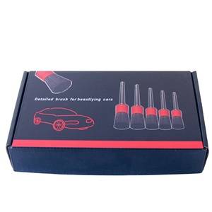 <span class=keywords><strong>Nuova</strong></span> spazzola per pulizia con pennelli per la pulizia della pelliccia per auto con pulizia interna per pneumatici da Crack 5 pz - Product Image 6
