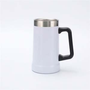 2025 nuevo logotipo personalizado de acero inoxidable al por mayor botella de agua vaso de doble pared con asa - Product Image 5