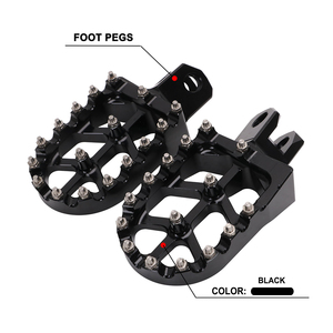 JFG pour <span class=keywords><strong>SUZUKI</strong></span> DRZ <span class=keywords><strong>400</strong></span> DRZ400 Repose-pieds MX Moto <span class=keywords><strong>Cross</strong></span> Moto Tout-terrain en aluminium CNC Pédales de moto - Product Image 3