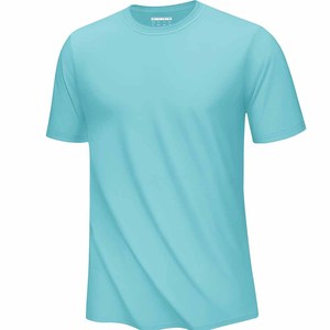Custom Solid Color Crew-Neck Polyester Breathable <b>Men</b> Summer T-Shirts ZML - Product Image 5