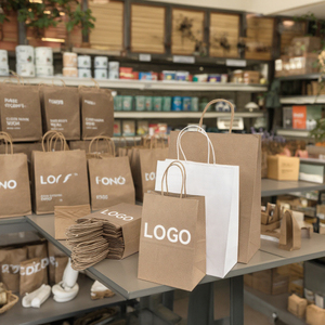 Bolsa de papel artesanal de estilo clásico Kraft personalizada, ropa interior organizadora, calcetines, piel, impresión Digital para un fácil almacenamiento - Product Image 2