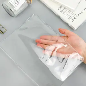 A5 Transparent Clear Matt Plastic Soft Pvc Book Sleeve Cover