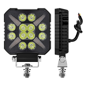 Vente en gros de phares de travail LED de 4 pouces 12-80V, étanches, avec éclairage spot LED DRL, phares de conduite pour moto, camion, SUV, tout-terrain - Product Image 4