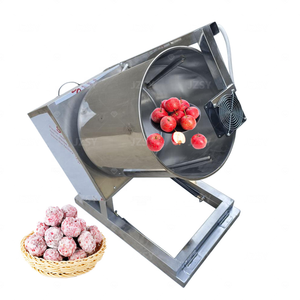 Gran oferta profesional azúcar frito Espino Crabapple Yam bola uva cereza tomate fecha bola de nieve máquina de cobertura - Product Image 1