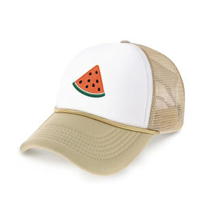 Gorra de Béisbol de Malla de 5 Paneles con Bordado, Transpirable, para Viajes, con Visera Curva, Estructurada, Deportiva - Product Image 1