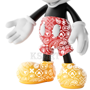 Su misura grande Mickey scultura elettrica Pop Art colorato topo in resina decorazione interna parco ornamento in fibra di vetro cartone animato centro commerciale - Product Image 6