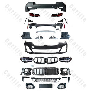 Kit de carrocería de parachoques de buen rendimiento y <span class=keywords><strong>precio</strong></span> para <span class=keywords><strong>BMW</strong></span> 5 SERIES F10 2011-2017 Conversión a G30 Lci 2021 Bodykit Ajuste perfecto. - Product Image 1