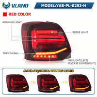 Feux arrière LED VLAND style Audi Q2 pour VW Polo Vivo Mk5 6R 6C 2009 2010 2011 2012 2013 2014 2015 2016 2017