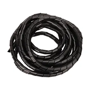 Spiral Cable Wrap 6mm Spiral Wire Wrap Cord for Computer Electrical Wire Organizer Sleeve Hose