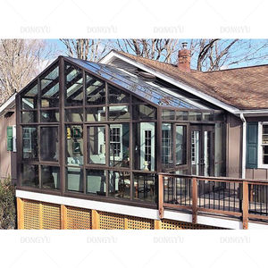 Casa de vidrio verde retráctil prefabricada, estándar australiano, sala de Sol para piscina - Product Image 6