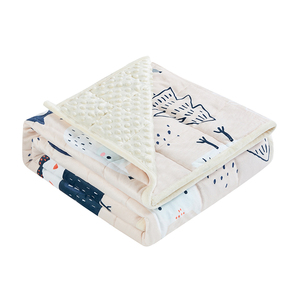 Venta al por mayor personalizado 48*72 pulgadas 15/20/25/30Lbs <span class=keywords><strong>autismo</strong></span> ansiedad Minky manta ponderada para niños - Product Image 6