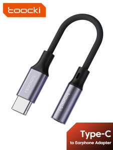 <span class=keywords><strong>Adaptateur</strong></span> auxiliaire de prise casque Toocki 3.5mm vers câble <span class=keywords><strong>adaptateur</strong></span> audio de type c Câble auxiliaire 3.5 - Product Image 2