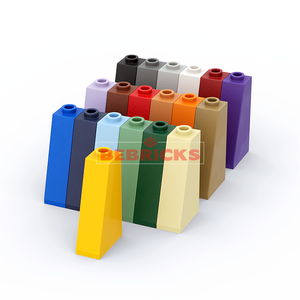 Bloques de Construcción BEBRICKS Serie <span class=keywords><strong>4460</strong></span>, Pieza Inclinada 75 2x1x3, Bloque Hueco Abierto, Juguete de Construcción para Niños, Sets de Bloques MOC - Product Image 3