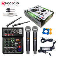 GAX-450A amplificateur de puissance intégré professionnel mélangeur audio 4 canaux avec microphone sans fil