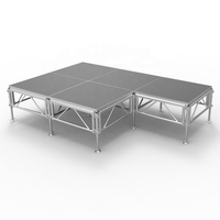 Usine Kindawow Plate-forme de scène de concert portable recyclable de haute qualité en aluminium pour événements en plein air