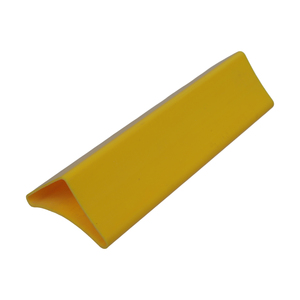 Màu Đỏ vàng trắng PVC đùn hồ sơ nhựa tam giác cho siêu thị sử dụng - Product Image 3