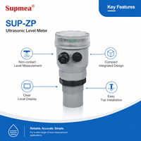 Transmetteur de niveau à ultrasons avec sortie standard 4-20 mA, haute précision pour le contrôle des liquides dans les systèmes PLC