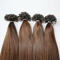 Extensions de cheveux naturels 100 % véritables à pointe K et V invisibles, qualité supérieure, cheveux vierges Remy, cuticules alignées, qualité professionnelle – Meilleures ventes