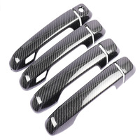 ABS accessoires de voiture, autocollants décoratifs extérieurs, couverture de poignée de porte pour Toyota Land Cruiser Prado FJ150 2014