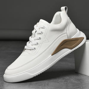 รองเท้าเสริมส้น New Min Ke CG 26842 สำหรับผู้ชาย เพิ่มความสูง 4/6/8 ซม. แบบซ่อนภายใน คุณภาพสูง หนังวัวแท้ สำหรับใส่ลำลองกลางแจ้ง - Product Image 5