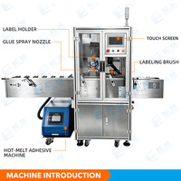 Applicateur automatique d'étiquettes en forme de L pour coins, machine d'étiquetage à colle thermofusible pour boîtes de snus et timbres fiscaux