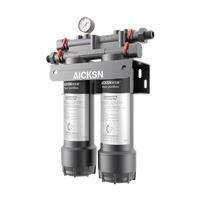Aicksn Prix d'usine Filtre à eau à osmose inverse Purificateur d'eau Hot & Cold Ro Filter Coffee Counter Top House Water Filter