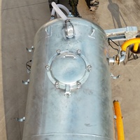 Réservoir de stockage de biogaz agricole, réservoir de boue revêtu d'un revêtement antirouille pour l'élevage de bétail, de bovins et de porcs
