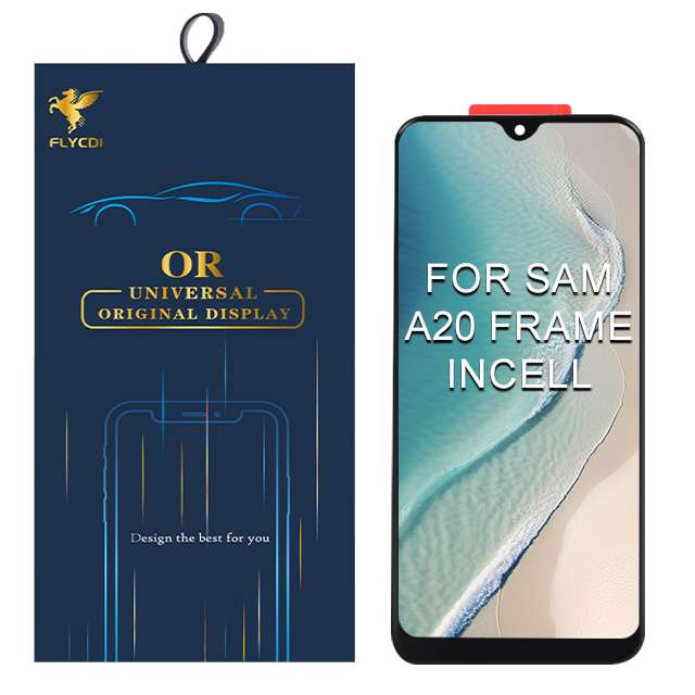 FLYCDI Wholesale Service Pack High Quality 1 Year Warranty LCD Touch Screen Display for for A20 Mobile Phone