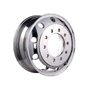 Nueva Llanta de Aluminio Cromada 9x22.5 para Camión Comercial y Remolque, Diseño Ligero de Alta Resistencia - Product Image 5