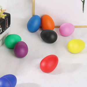 Wholesale Colorful <b>Plastic</b> Children Percussion Instrument <b>Egg</b> Shaker - Product Image 3