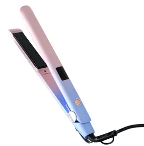 Mini Portable Hair Straightener With LCD Display