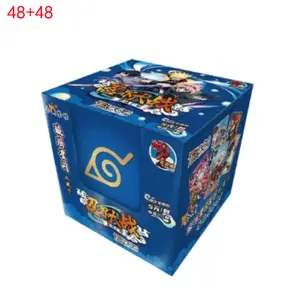 Google toptan japon animesi ejderha 48 kutu + 48 kutu ücretsiz oyuncaklar tanrıça hikayesi kart bir piecee şeytan slayer narucards kartları