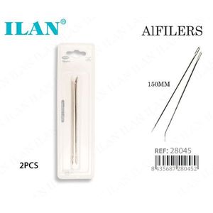 Agujas de coser rectas Ilan de 150 mm, 2 piezas, para sacos de yute - Product Image 3