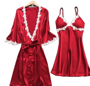 Pyjama sexy 5 pièces <span class=keywords><strong>pour</strong></span> <span class=keywords><strong>femme</strong></span>, <span class=keywords><strong>robe</strong></span> <span class=keywords><strong>de</strong></span> mariée d'été à manches mi-longues, <span class=keywords><strong>grande</strong></span> <span class=keywords><strong>taille</strong></span>, multicolore, multiformat, tenue <span class=keywords><strong>de</strong></span> nuit <span class=keywords><strong>pour</strong></span> la maison. - Product Image 1
