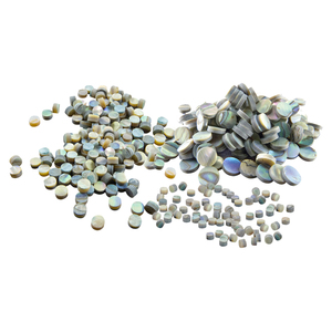 NAOMI Guitar Fretboard Dots Bào Ngư Vỏ Inlay Dots Cho Guitar <span class=keywords><strong>Banjo</strong></span> Ukulele Fretboard Fret Luthier DIY - Product Image 1