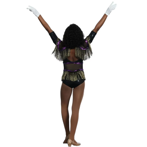 Uniformes de baile Majorette personalizados directos de fábrica: ropa de rendimiento de calidad superior para competiciones de jazz <span class=keywords><strong>latino</strong></span> y Majorette - Product Image 3