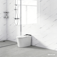 Autocollants muraux de salle de bain en marbre imperméables |   Panneaux en vinyle faciles à décoller et à coller