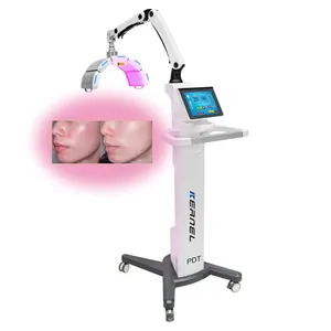 Máquina profissional anti-idade para terapia fotodinâmica de cores, terapia fotodinâmica de luz LED para rosácea, tratamento de ceratose atínica