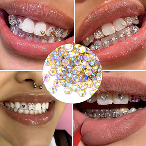 Offre Spéciale 12-16 Coupe Visage Dos Plat Nail <span class=keywords><strong>Strass</strong></span> 3D Non-HotFix <span class=keywords><strong>avec</strong></span> Stretch & Glow Dark Feature - Product Image 6