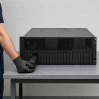 Serveur en rack SR860P 2x Gold 6230 40 cœurs 64 Go 480 Go SSD 2x 1200 Go RAID1 Serveur d'entreprise