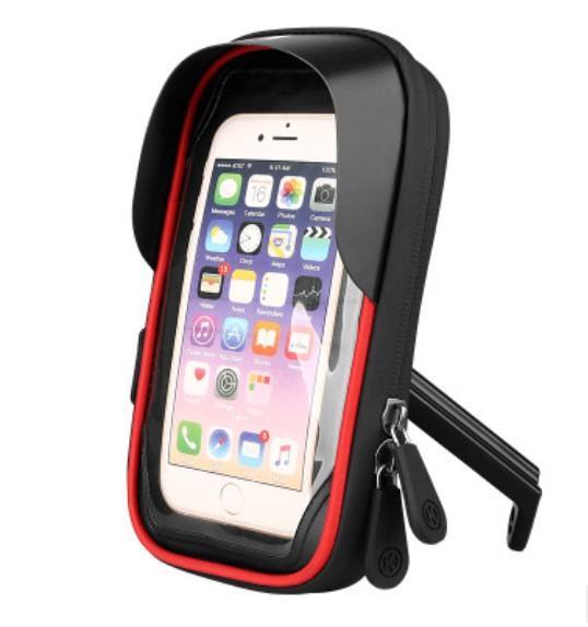 Waterproof Bike Phone Holder Bag Sun Visor Touch Screen Cycling Front Frame Bag for Bicycle Motorcycle
