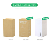 Gobelet isotherme personnalisé avec logo, vente en gros, anti-fuite, blanc, pour voyage, café, 30oz 40oz, en acier inoxydable avec poignée