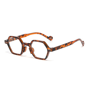Octagonal Plastic Eyeglasses Frame 2095 Blue Light Protection Full-Frame Unisex Anti Blue Light Blocking - Product Image 2