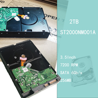 ST2000NM001A 2TB 企业级 3.5 英寸全新翻新二手 SATA 7200RPM 256MB 缓存硬盘，适用于服务器数据中心存储