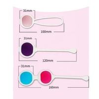 女性のための高品質のプッシータイトナーシリコン膣エクササイズマッサージャー3個セットケーゲルボール大人の製品大人のおもちゃ - Product Image 3