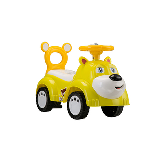 Desain stabil anak-anak Ride-on mobil kaki ke lantai mainan dengan musik lebar jarak sumbu roda rendah pusat gravitasi untuk <span class=keywords><strong>2</strong></span>-4 tahun plastik mainan balita - Product Image 3