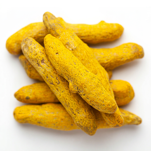 Doigts de curcuma séchés de qualité supérieure, racine de curcuma indienne naturelle, qualité alimentaire, épice riche en curcumine, curcuma entier pour l'exportation - Product Image 1